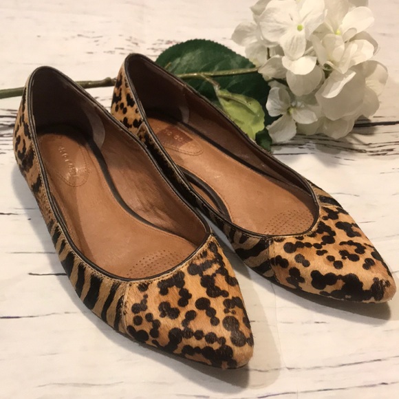 Corso Como Shoes - Corso Como Animal Print Leather Flats